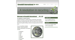 Desktop Screenshot of greenhillinternational.com