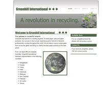 Tablet Screenshot of greenhillinternational.com
